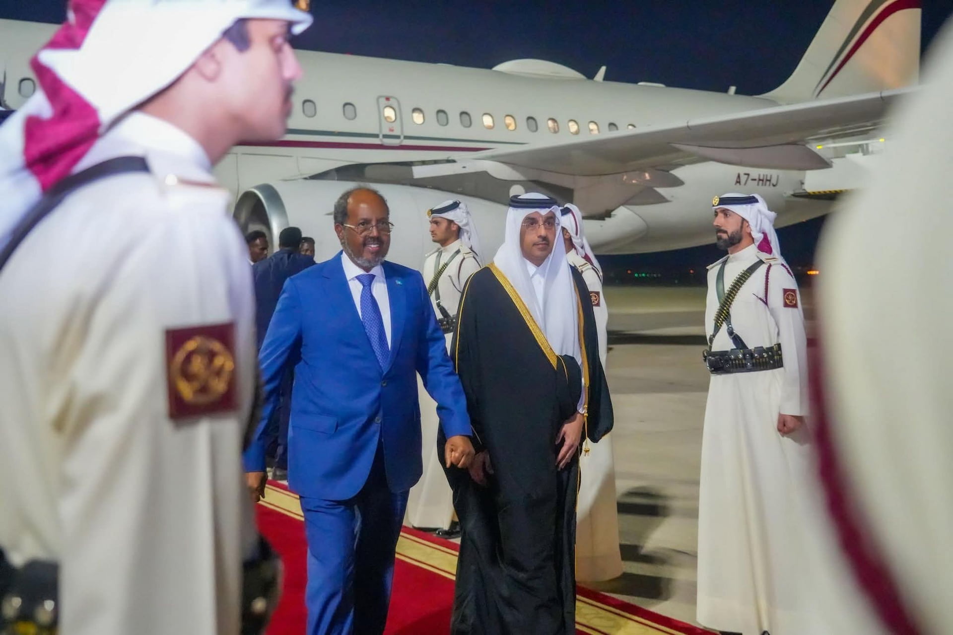 Madaxweyne Xasan Sheekh oo ka qayb galay madasha Dooxa ee siyaasadda iyo Amniga