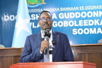 Mahad Maxamed Sheekh oo ku guuleystay Guddoomiyaha Golaha Wakiillada Koonfur Galbeed