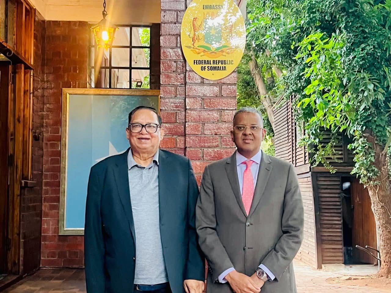 Somali Embassy in South Africa Receives Deputy Minister of Social Development