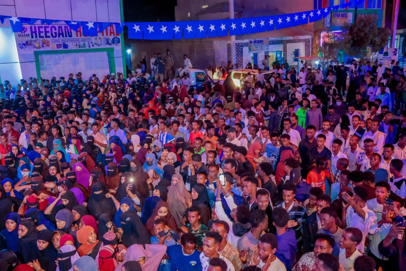Las Anod Erupts in Patriotic Rally; Thousands Gather at Martyrs' Monument to Defend National Unity