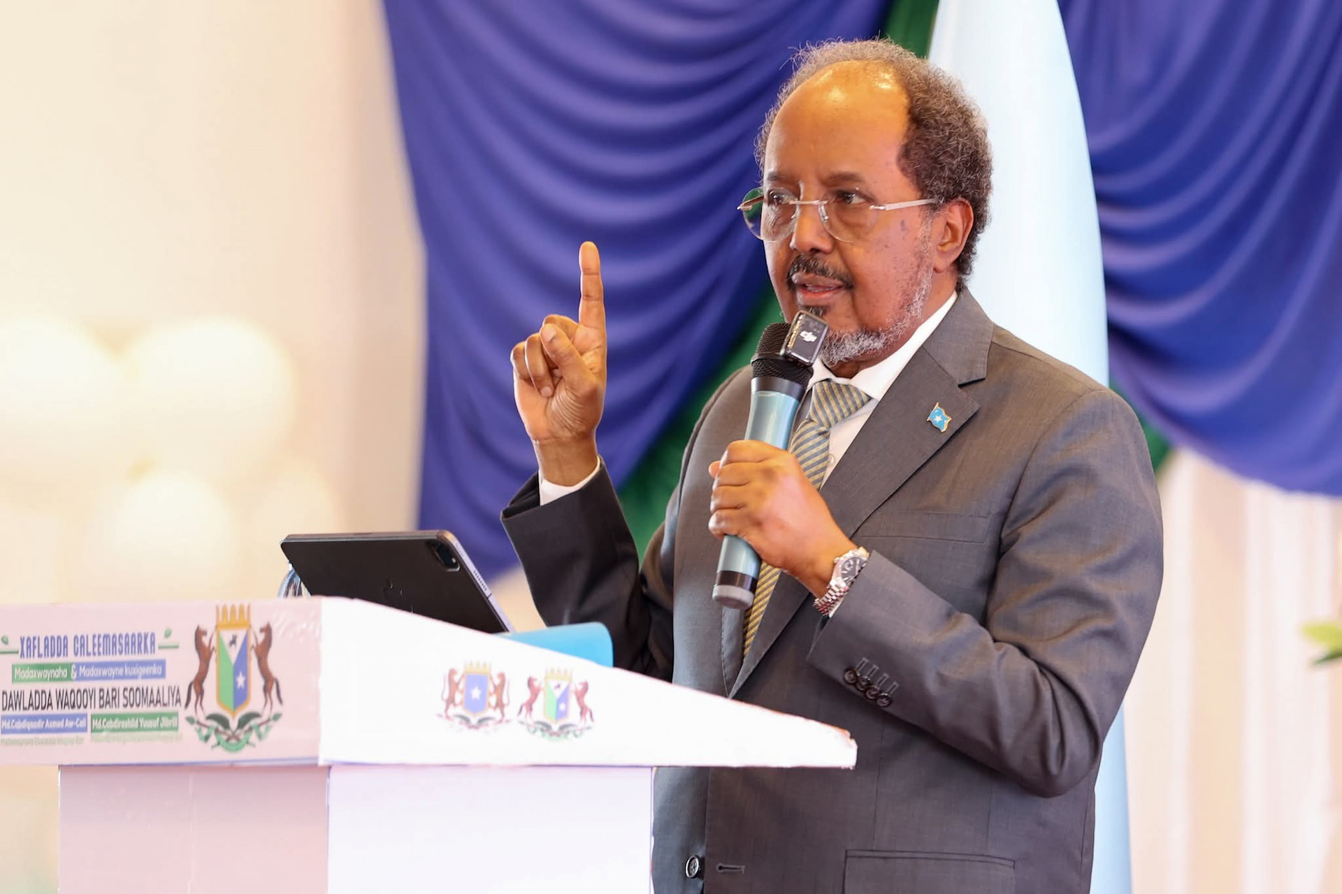 President Hassan Sheikh Mohamud Declares North East State a Full Federal Member State