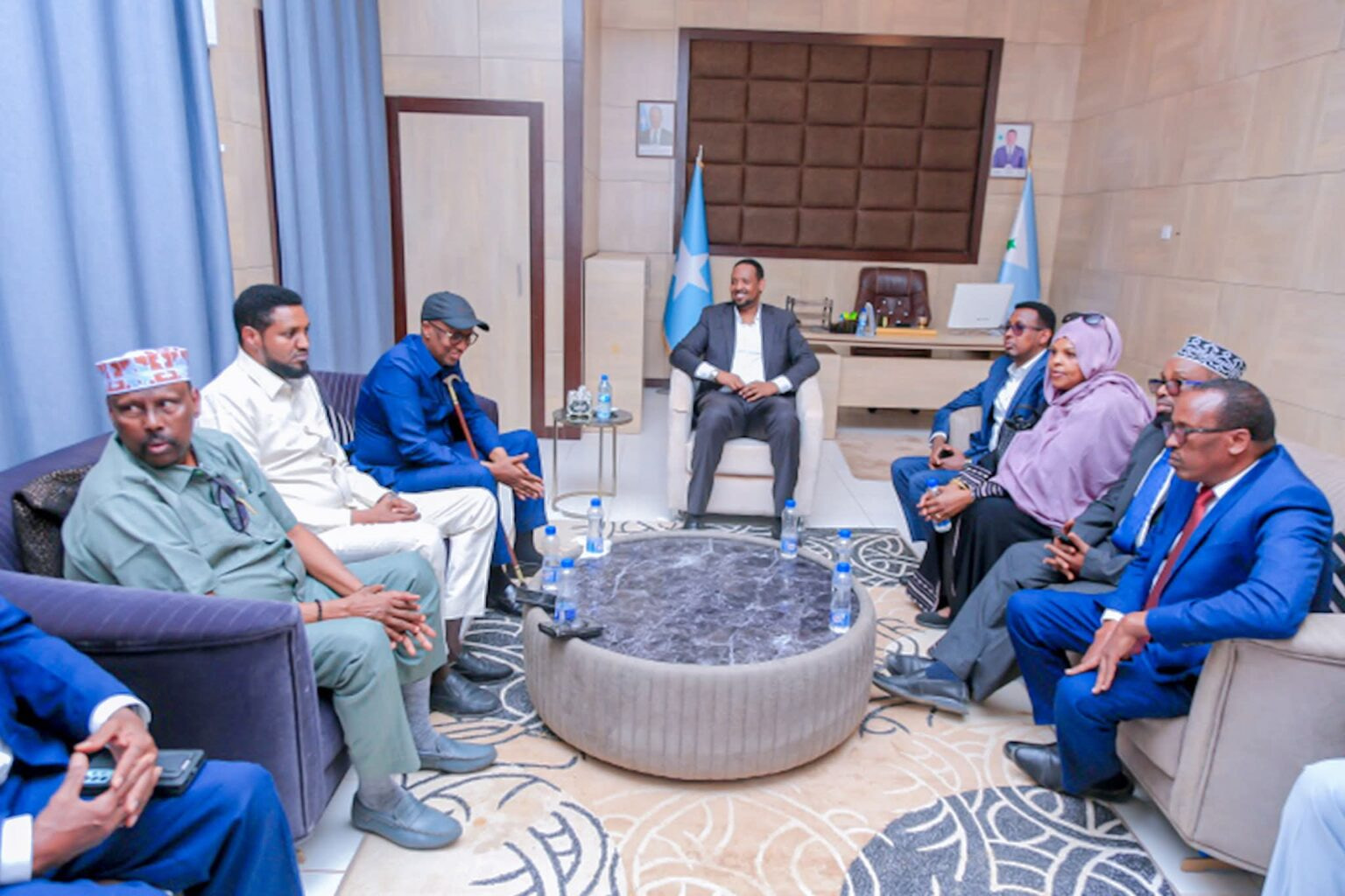 Federal Energy Minister Arrives in Dhusamareeb to Spearhead National Resource Coordination Summit