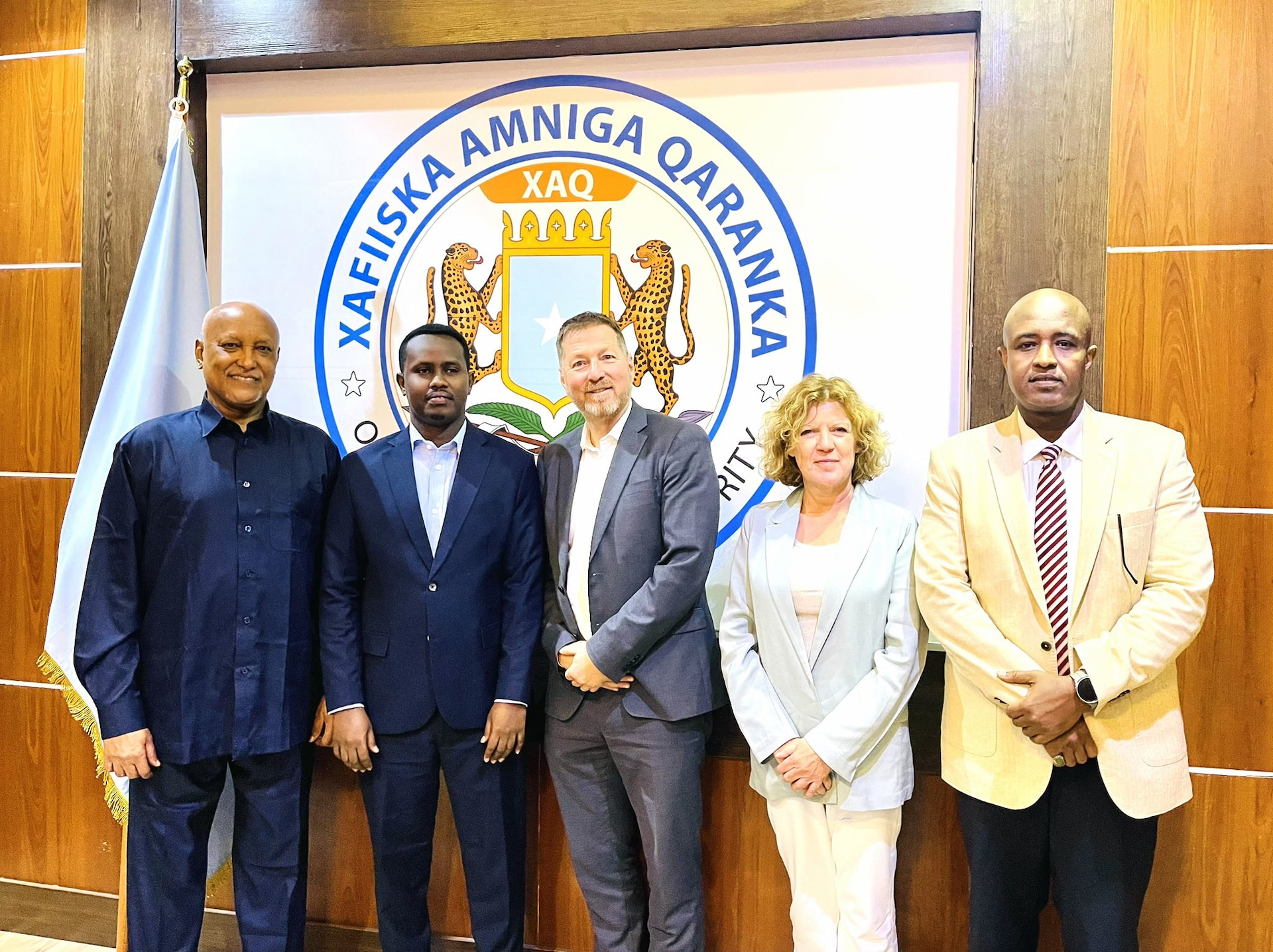 National Security Advisor to the President receives Norwegian officials in Mogadishu