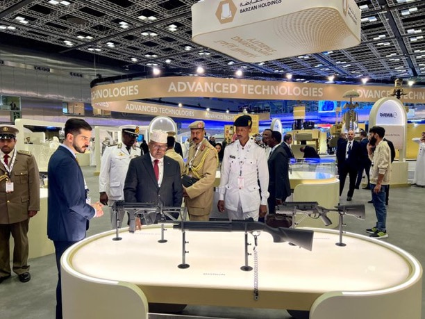 Defence Minister attends the opening of DIMDEX 2026 in Doha