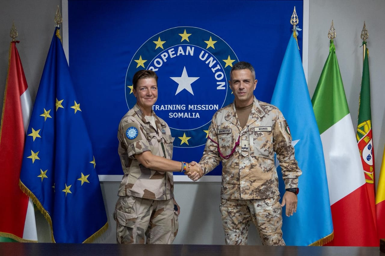 Brigadier General Elio Manes Assumes Command of EU Training Mission in Somalia; Vows to Strengthen Local Security Leadership