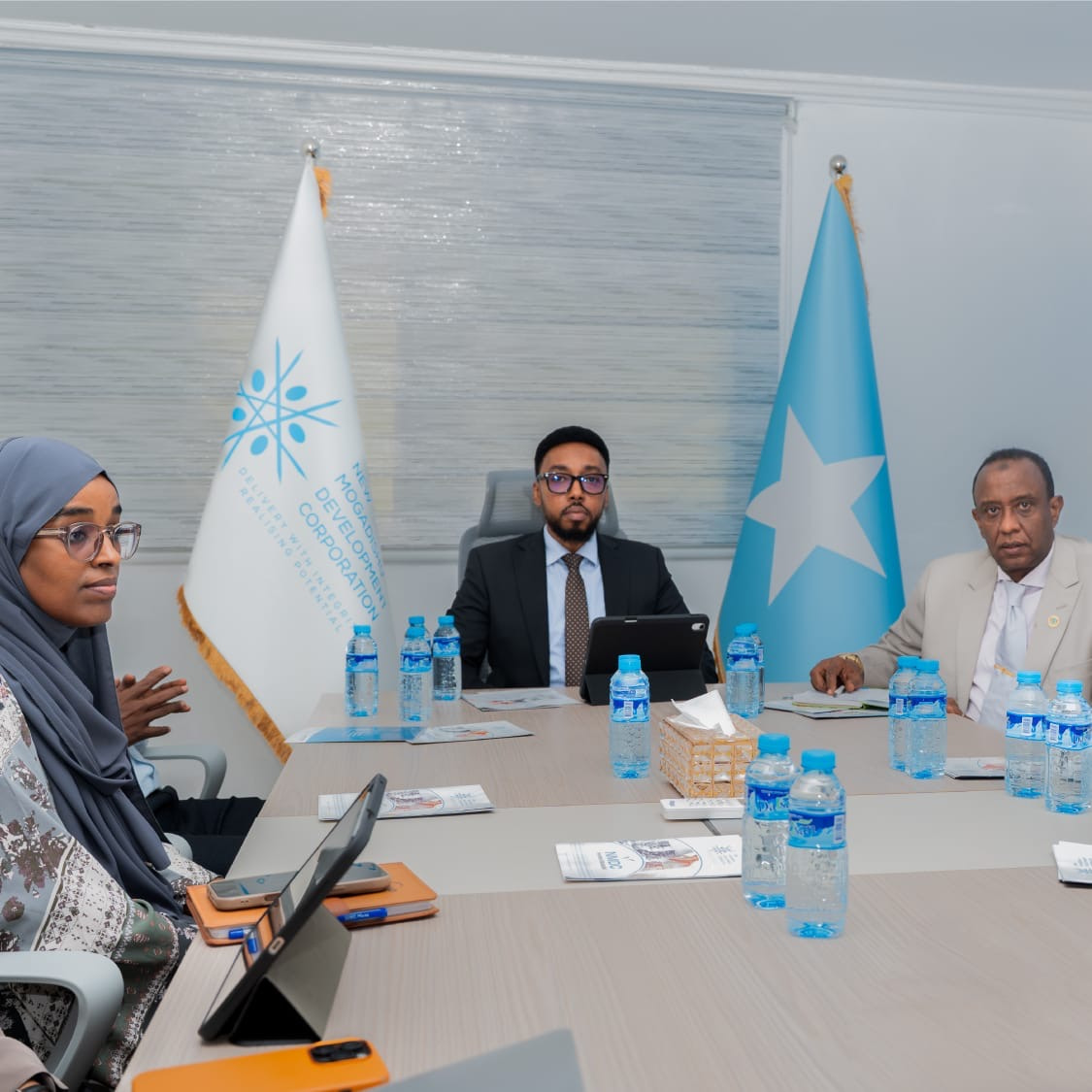 Somalia’s Transport Ministry Holds Strategic Talks with New Mogadishu Development Company on Aviation and Infrastructure Development