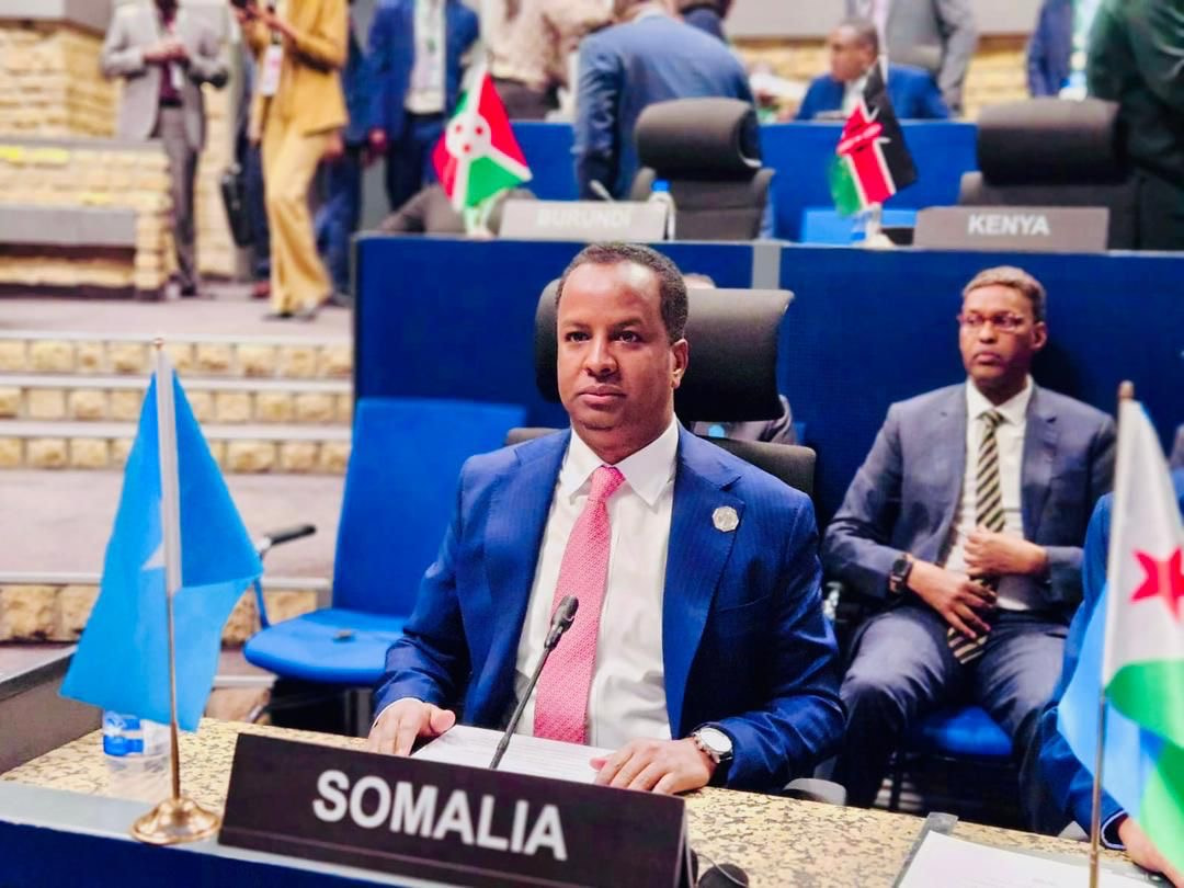 Foreign Minister Attends AU Peace and Security Council Ministerial Meeting on AUSSOM and Sudan