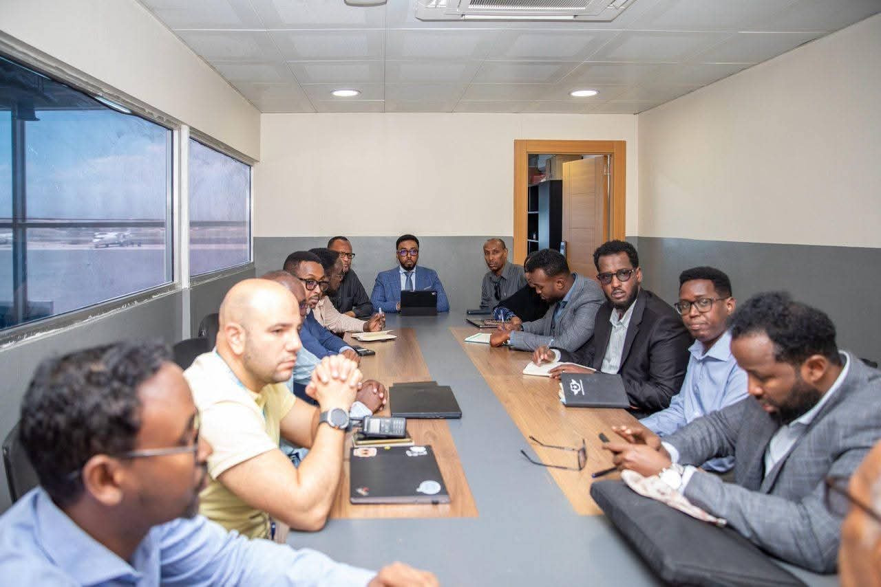 High-Level Meeting Held on Infrastructure Upgrade at Aden Adde International Airport