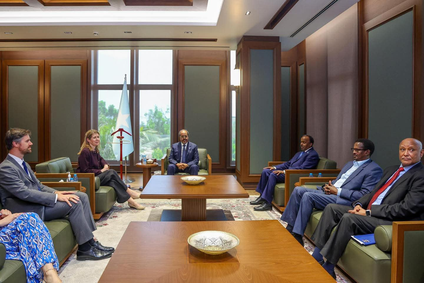 UK Minister for Africa Announces £6 Million Drought Relief Package During High-Level Talks with President Hassan Sheikh