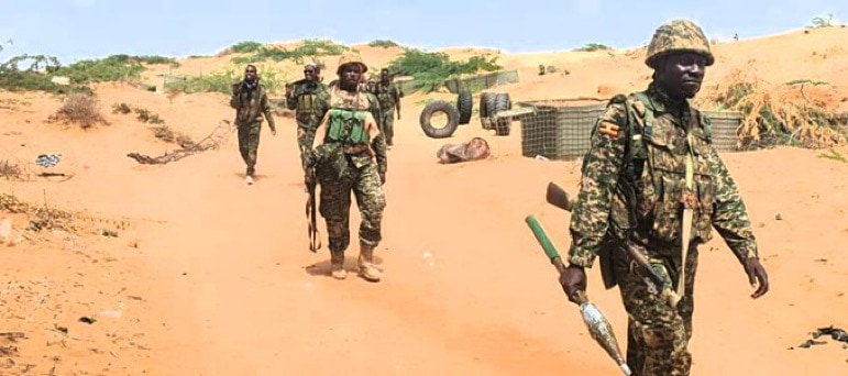 SNA alongside AUSSOM conducts joint patrol in Barawe