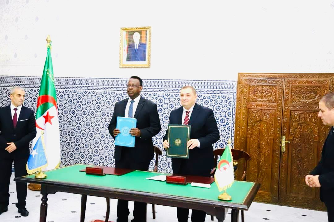 Somalia, Algeria Sign MoU to Strengthen Judicial Cooperation