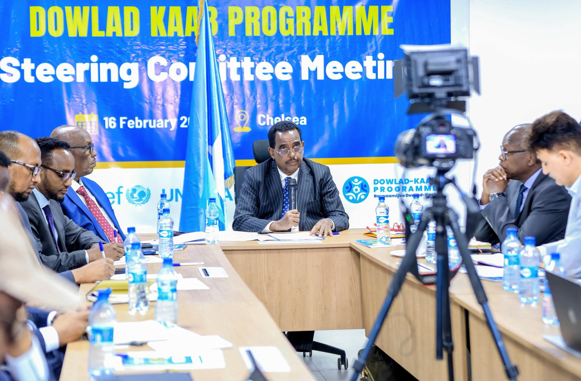 Minister of Interior opens Dowlad Kaab project in Mogadishu