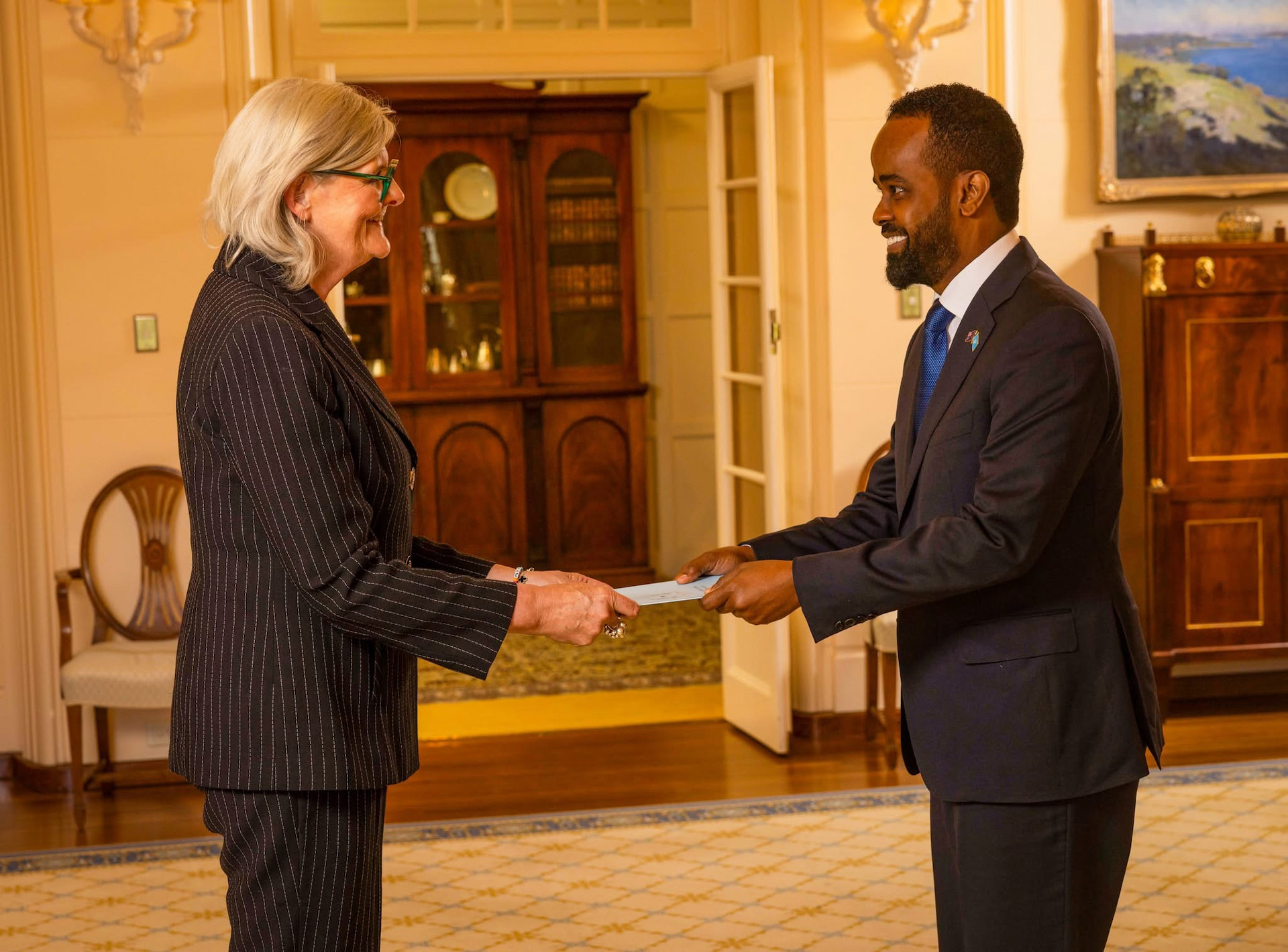 Somalia’s Ambassador to Australia Presents Credentials, Marking New Chapter in Bilateral Relations