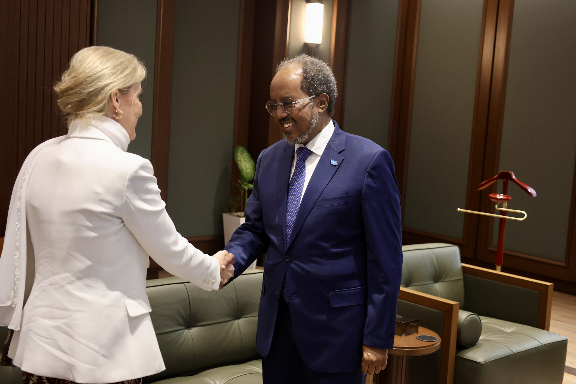 The Duchess of Edinburgh Meets President Hassan Sheikh During Strategic Two-Day Mission to Somalia