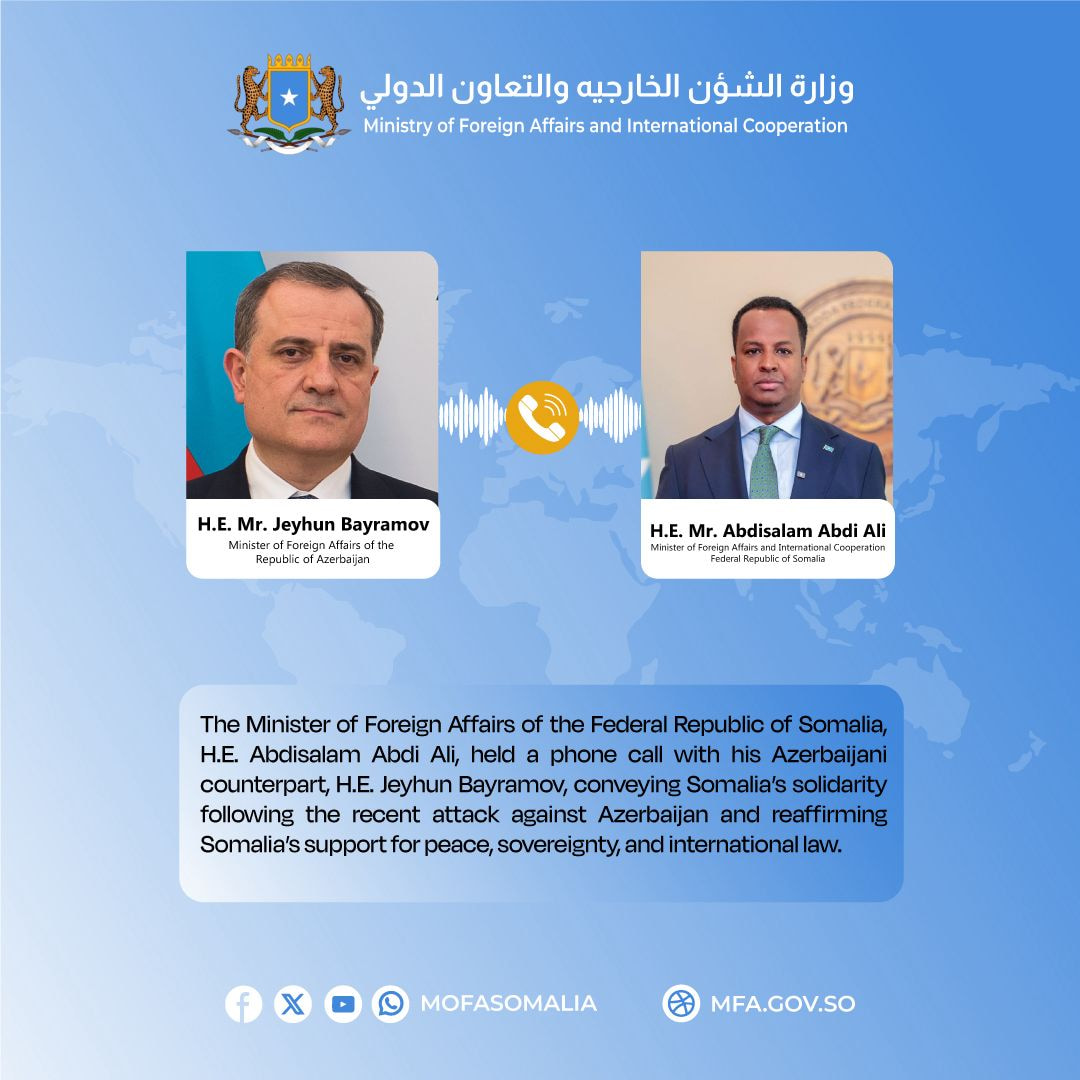 Somalia Expresses Solidarity with Azerbaijan