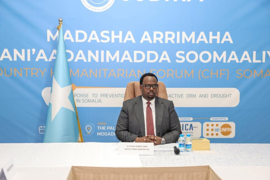 Deputy Prime Minister Salah Chairs Humanitarian Forum on Drought Response