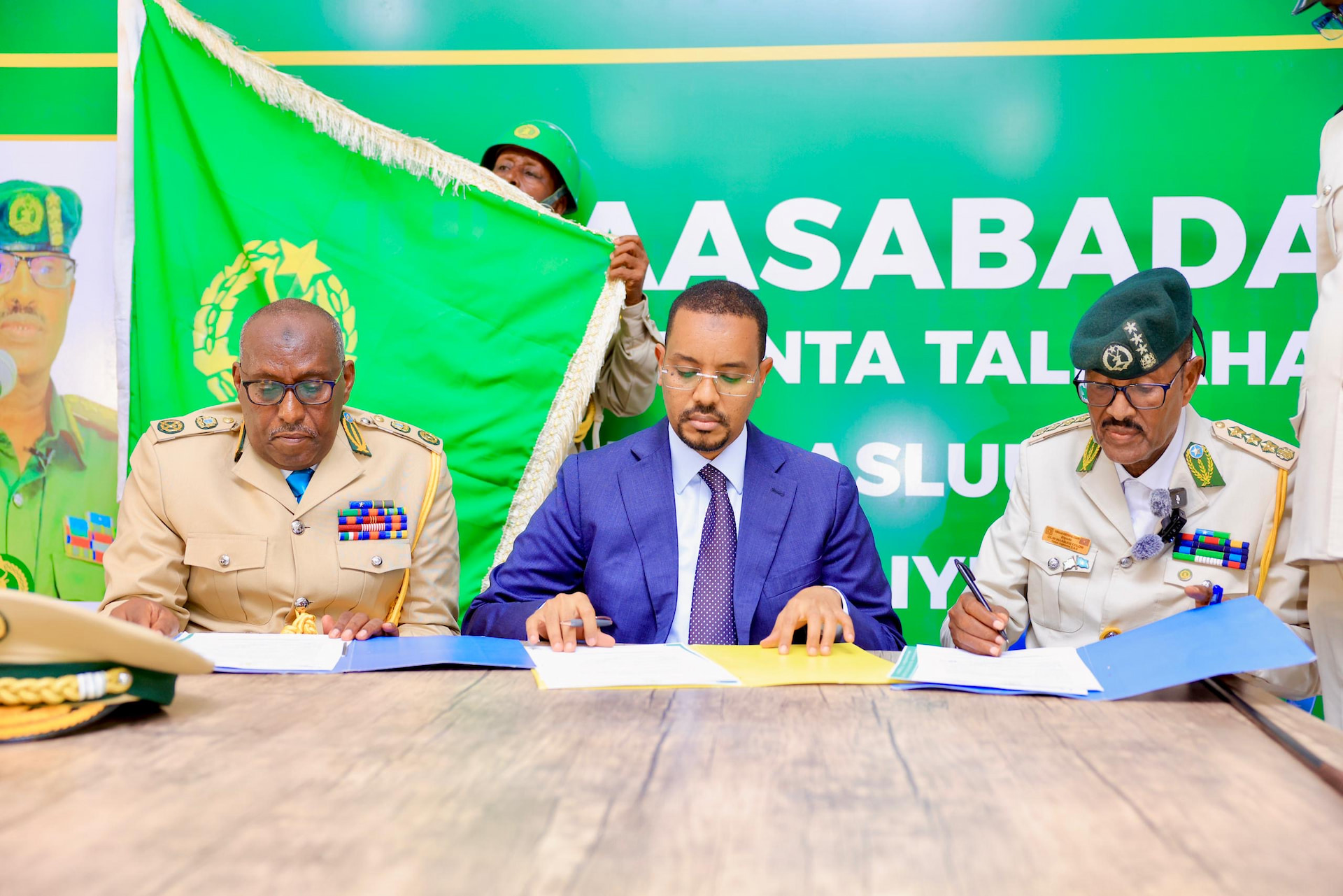 The New Somali Custodial Corps Commander Assumes Office in Mogadishu
