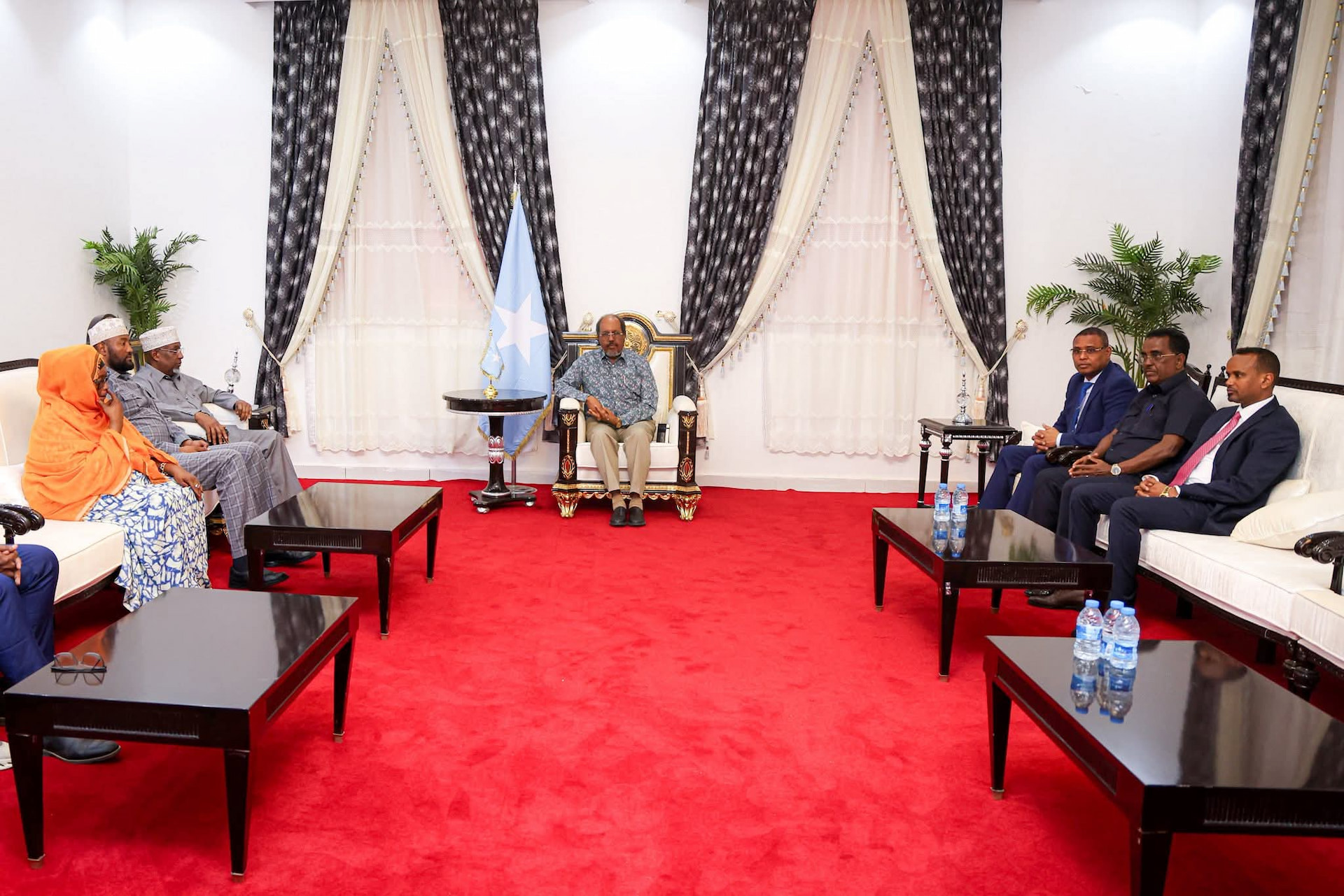 President Hassan Sheikh Receives Baidoa Mayor, Calls for Accelerated Development and Stronger Coordination