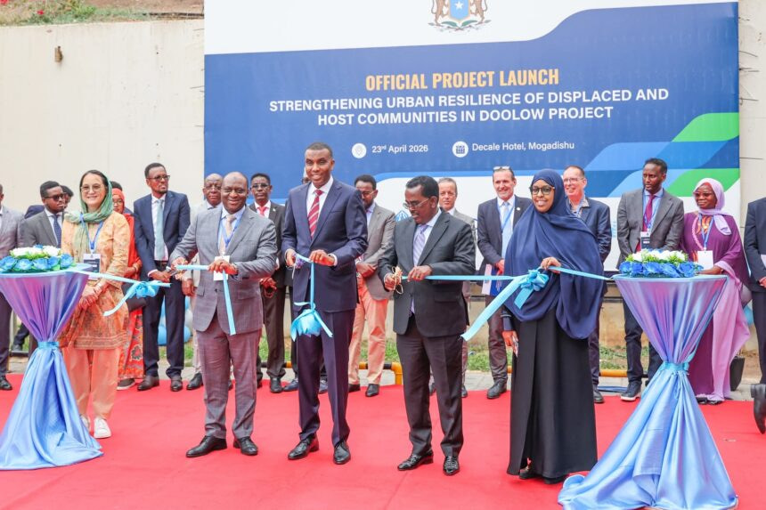 Prime Minister Hamza Launches Urban Resilience Project for Displaced and Host Communities in Doolow