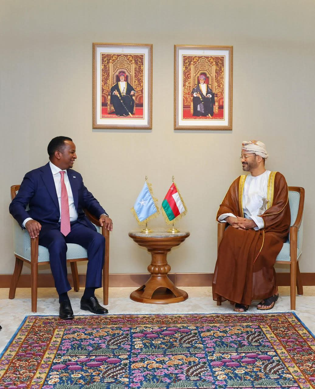 Somalia and Oman Strengthen Bilateral Ties During High-Level Talks in Muscat