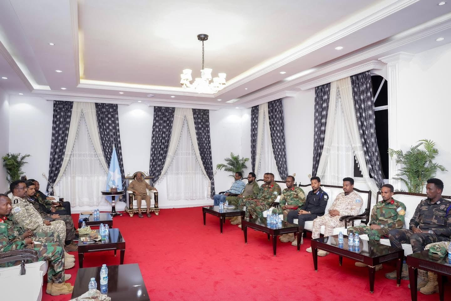 President Hassan Sheikh Chairs South West State Security Meeting