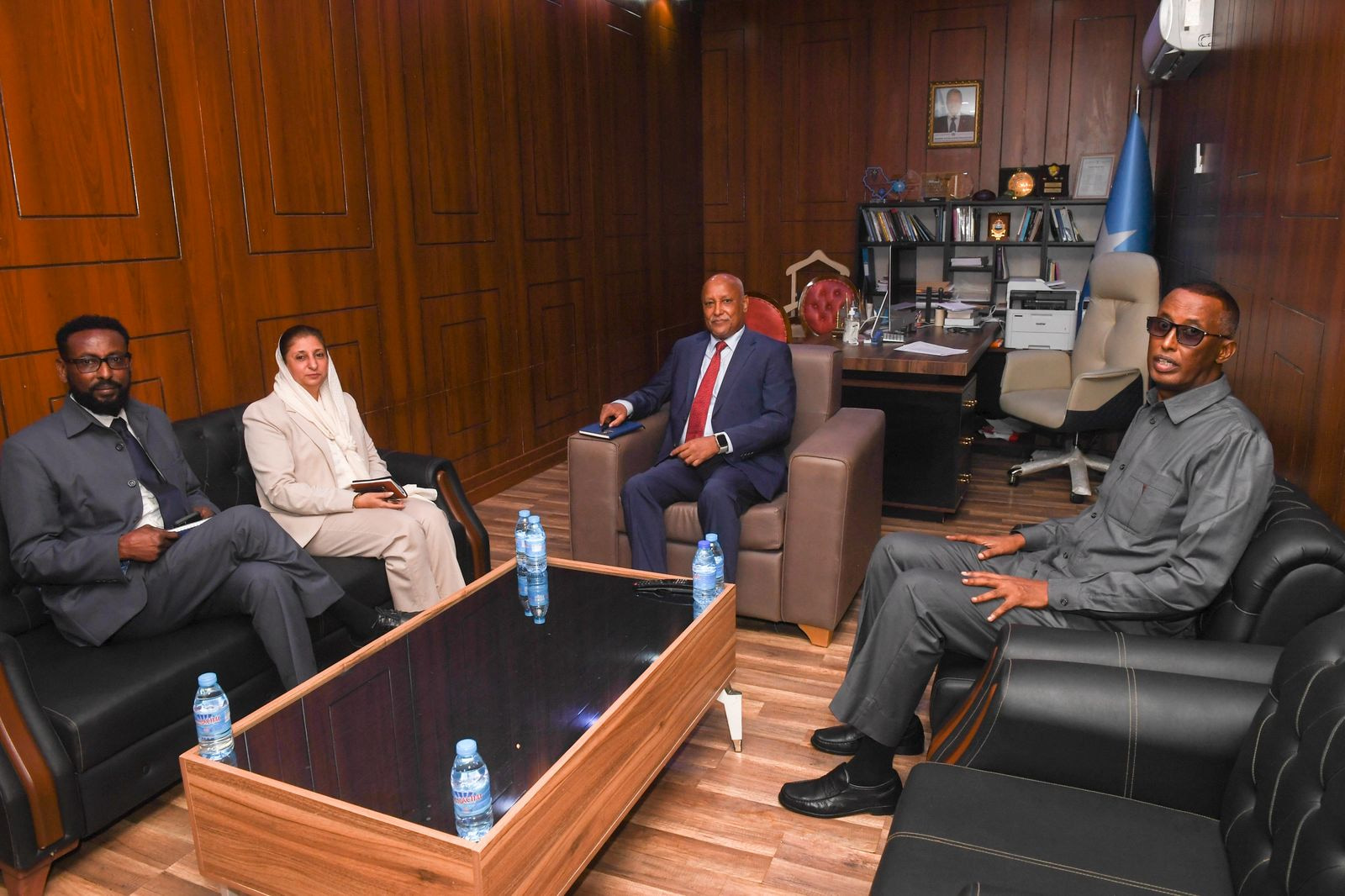 National Security Advisor Holds Talks with UNSOS Acting Deputy Special Representative