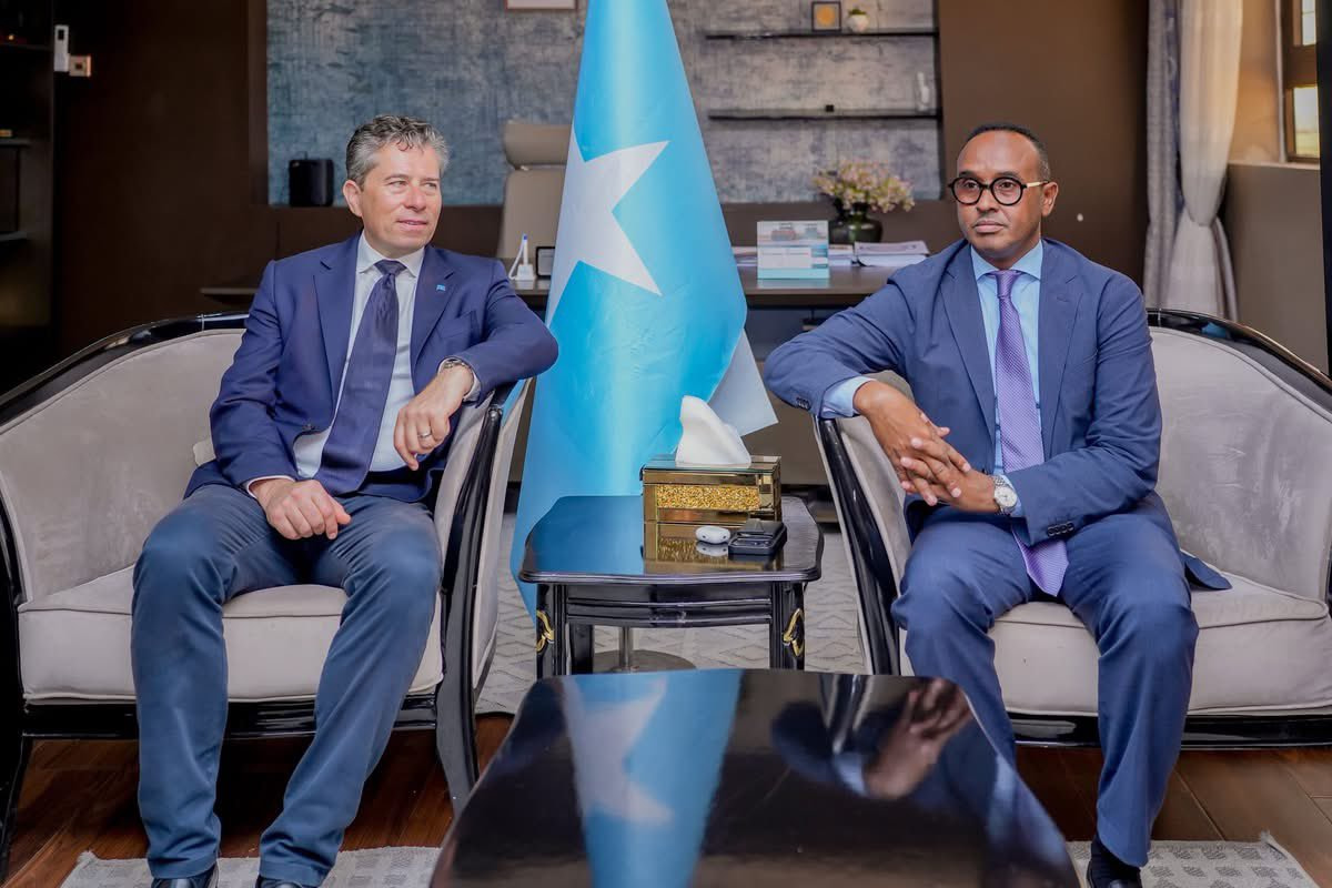 SoDMA Chairman Receives UN Humanitarian Chief in Mogadishu