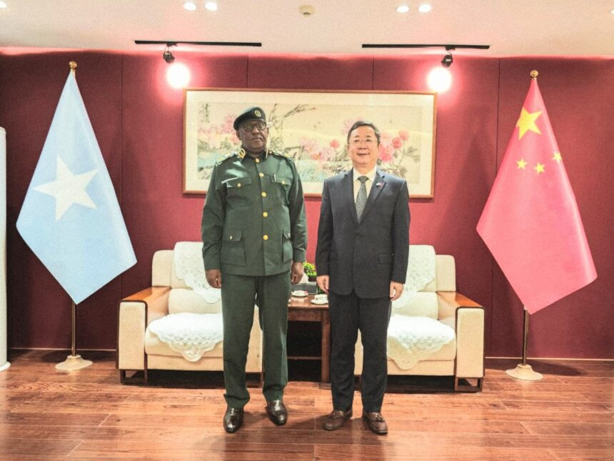 Somali Custodial Corps Chief Meets Chinese Ambassador to Boost Prison Support and Training