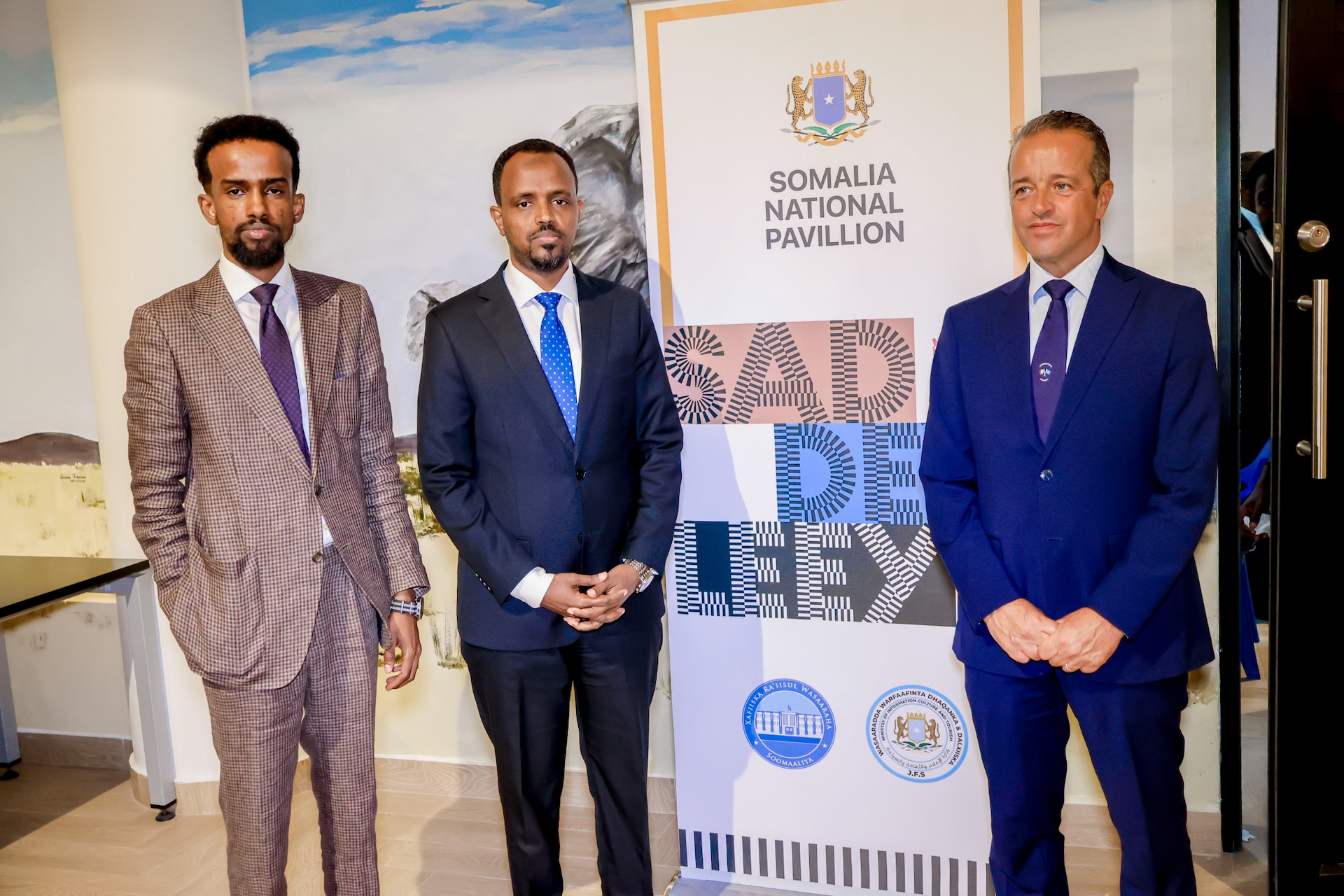 Deputy Minister Al-Adala Attends Somalia National Pavilion Preview for the 2026 Venice Biennale