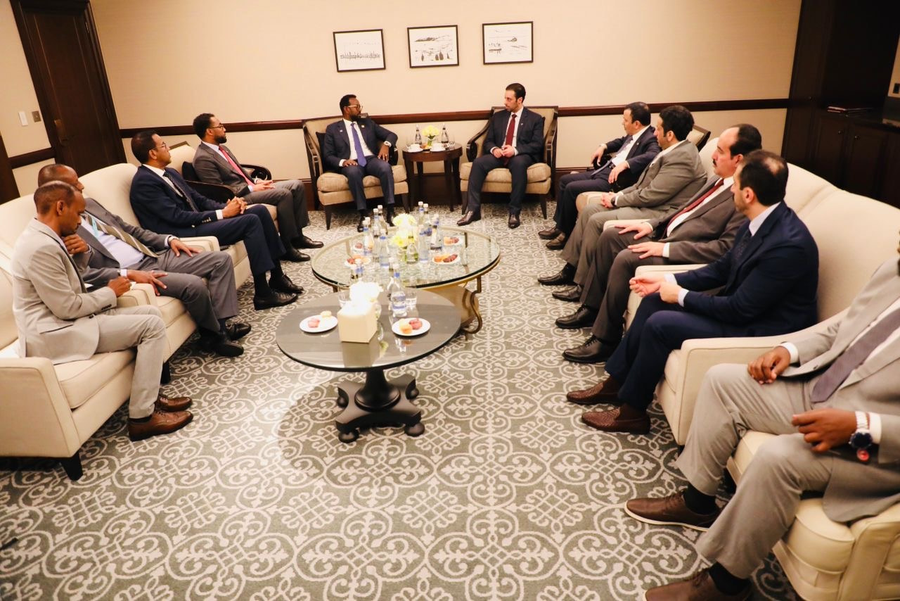 Somalia’s Housing Minister Meets Qatari Counterpart at World Urban Forum 13