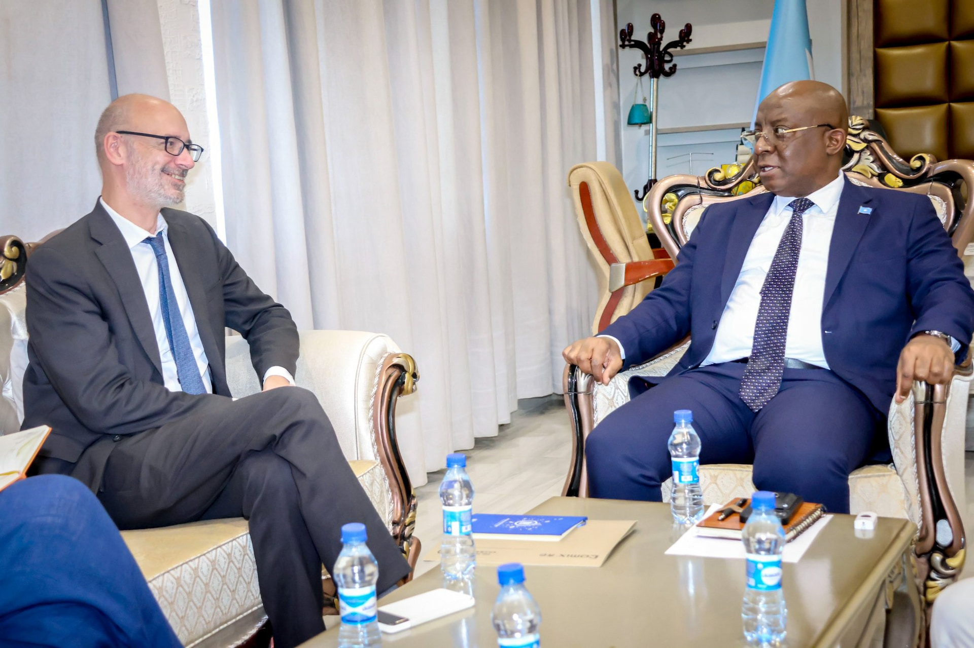 Information Minister Meets UN Deputy Special Representative to Strengthen Media and Humanitarian Coordination