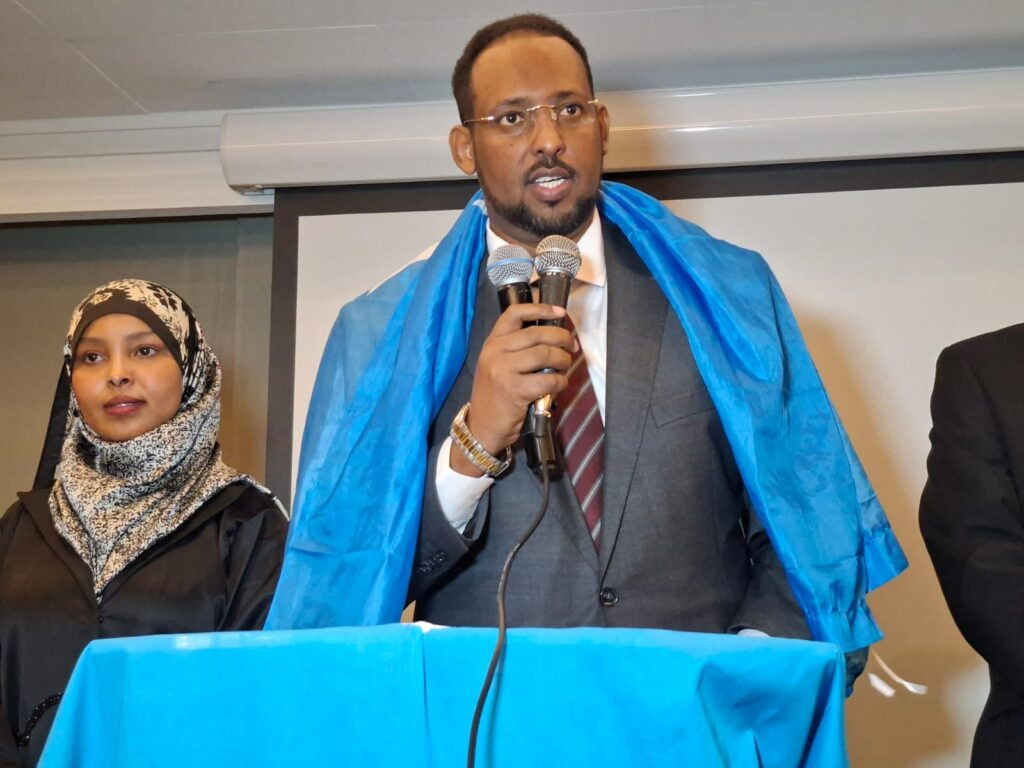 Galmudug Vice President Meets Somali Community During UK Visit