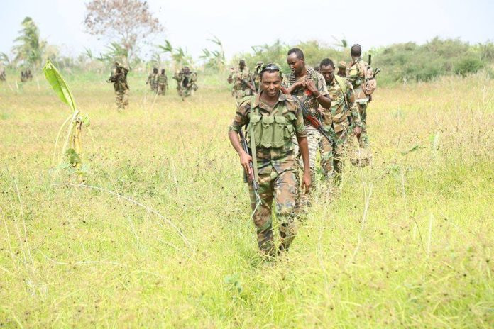 Ciidamada Xoogga iyo kuwa Uganda oo jab culus u geystay maleeshiyaad Khawaarij ah