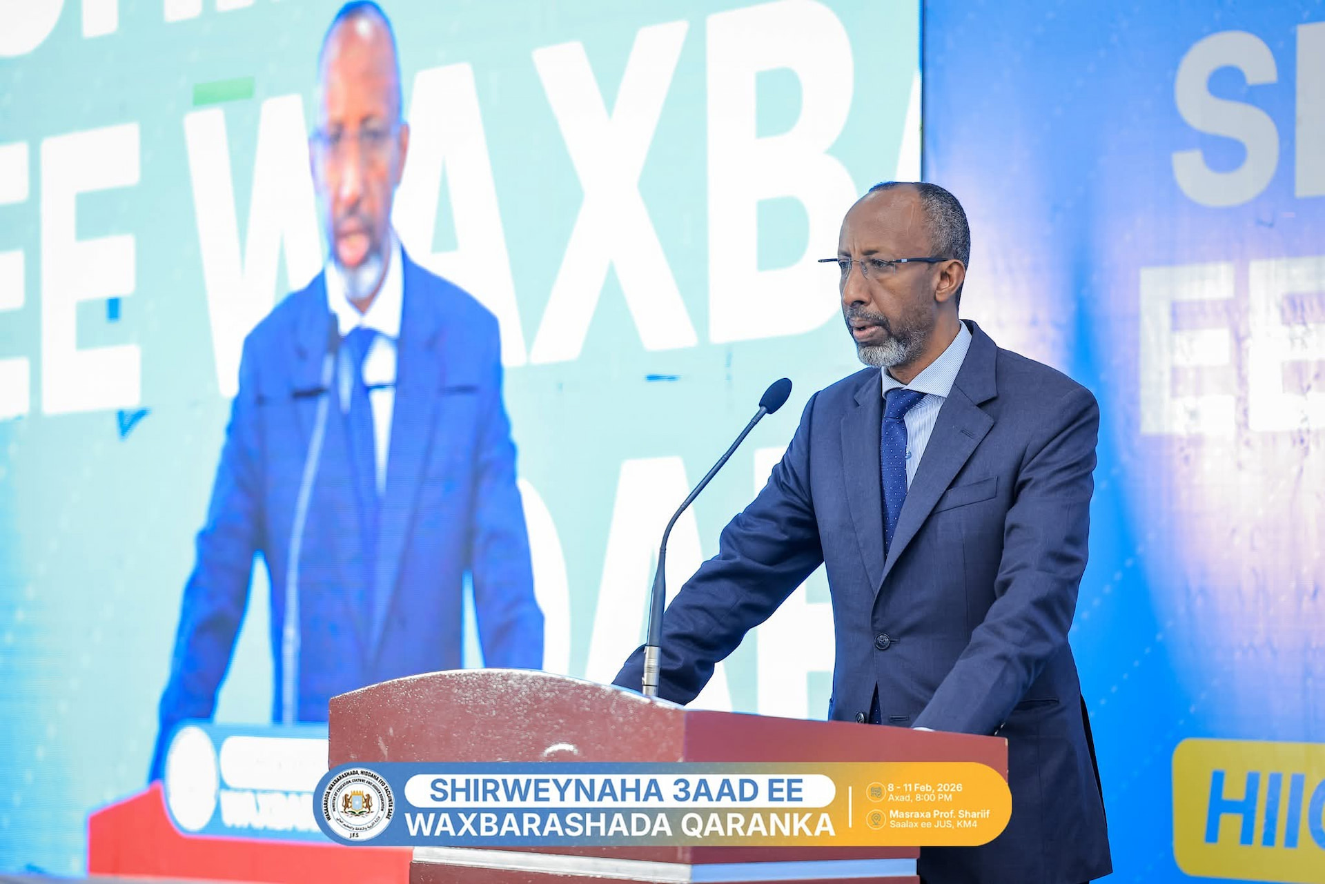 Wasiir Faarax:Wasaaraddu waxay baahisay adeegyada waxbarashada iyadoo gaarsiisay deegaannadii laga xorreeyay Khawaarijta