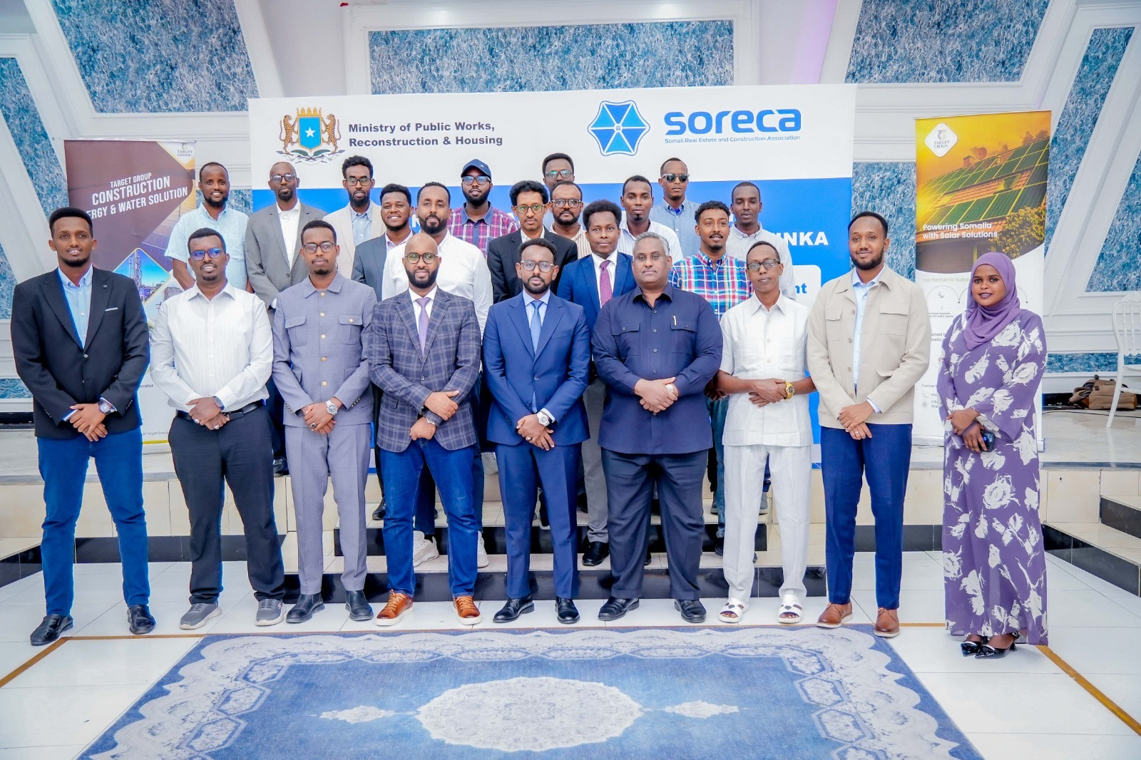 Wasiirka Howlaha Guud ee XFS oo kulam muhiim ah la yeeshay Dalladda SORECA