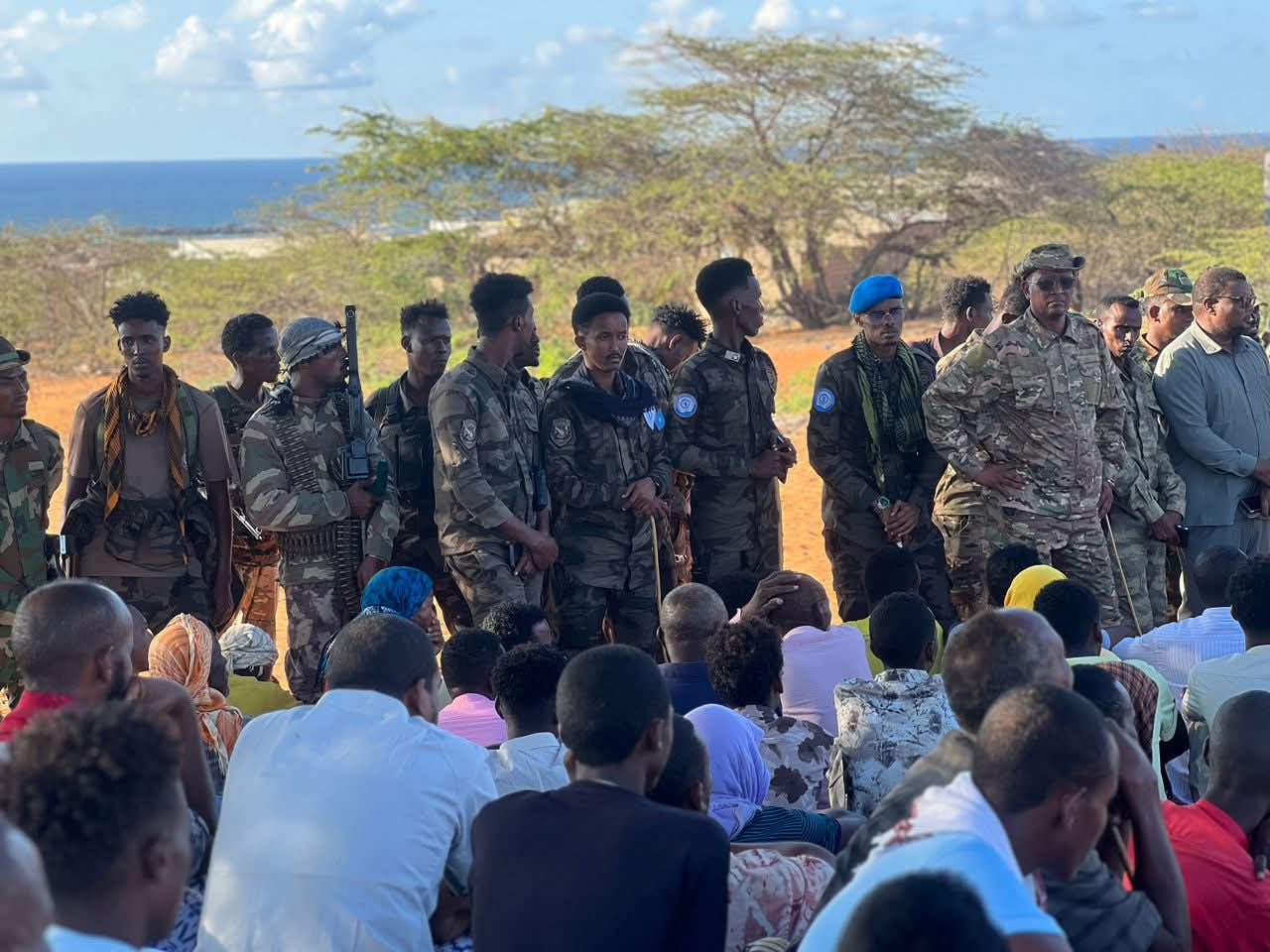 Ciidamada Gaarka ah ee Haramcad iyo kuwa Xoogga Dalka oo howlgal wadajir ah ka sameeyay duleedka Baraawe