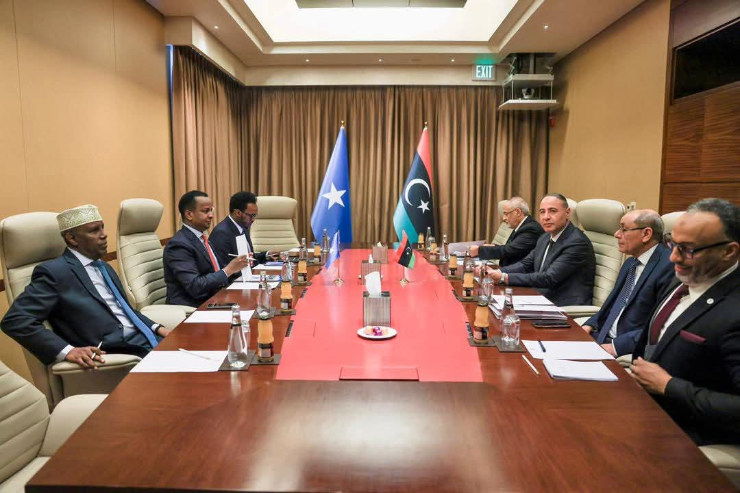 Soomaaliya iyo Liibiya oo Xoojiyey Xiriirkooda Diblamaasiyadeed ka dib Wadahadallo ku dhexmaray Tripoli