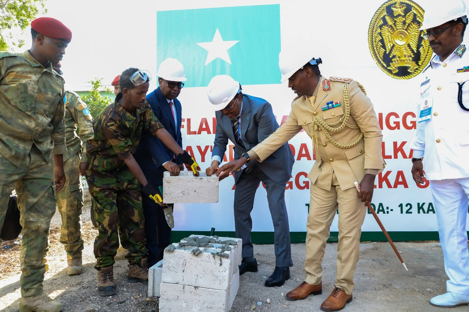 Madaxweynaha JFS oo dhagax-dhigay xarunta hay’adda daryeelka agoonta Ciidanka Xoogga Dalka Soomaaliyeed