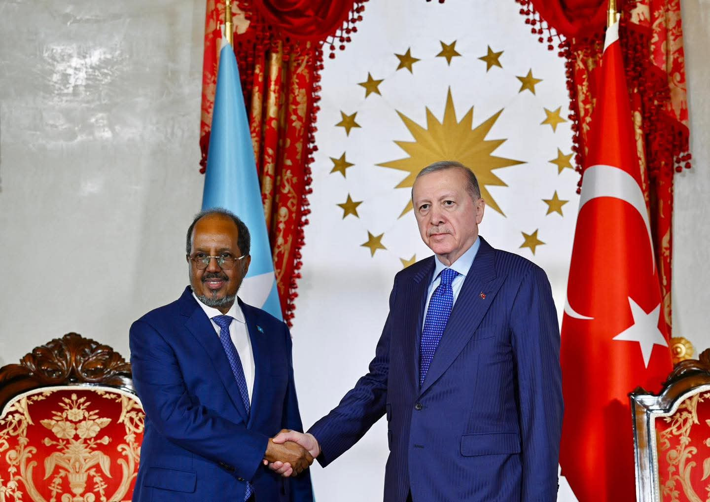 Madaxweyne Xasan Sheekh oo kulan la yeeshay Madaxweyne Erdoğan
