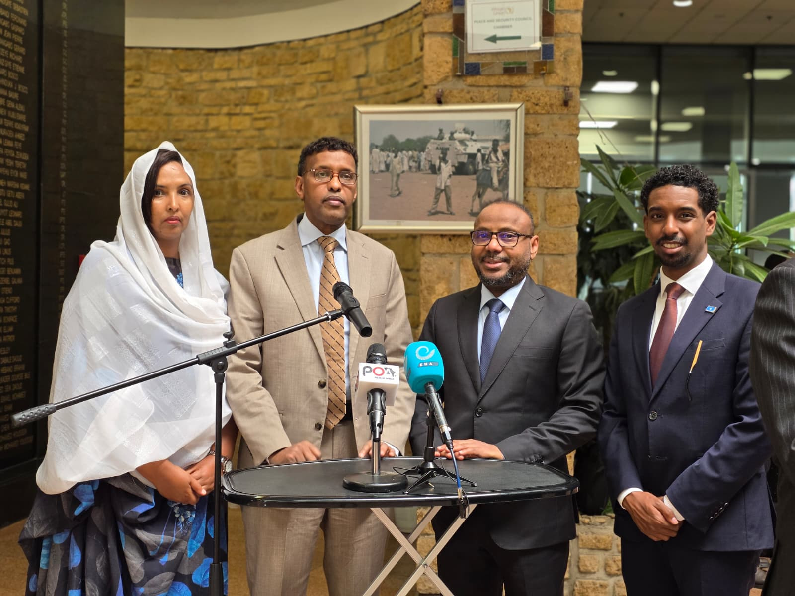 Soomaaliya oo la wareegtay kursiga. Golaha Nabadda iyo Amniga ee Midowga Afrika