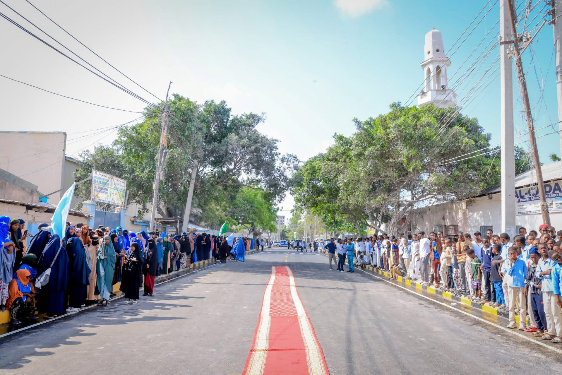 Duqa Muqdisho oo xarig jaray wadada Sheekh Cali Suufi