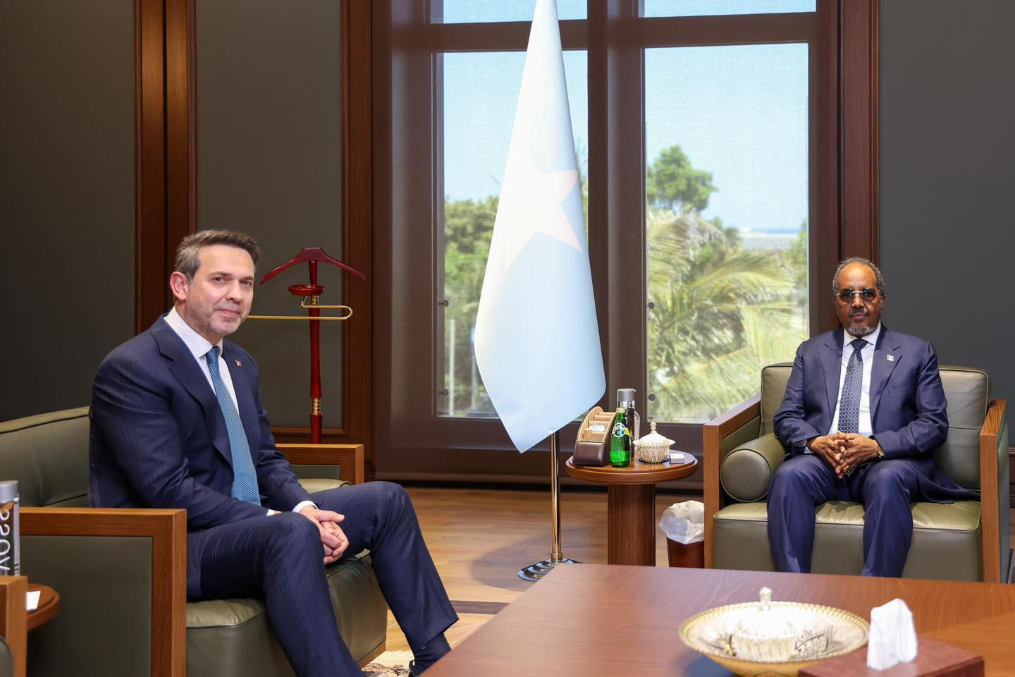 MADAXWEYNE XASAN SHEEKH OO QAABILAY WASIIRKA TAMARTA IYO KHAYRAADKA DABIICIGA EE TURKIGA