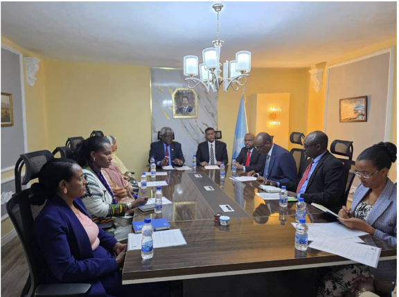 ‎Safiirka Soomaaliya ee Ethiopia oo la kulmay Guddiga Arrimaha Dibadda ee Baarlamaanka dalkaasi