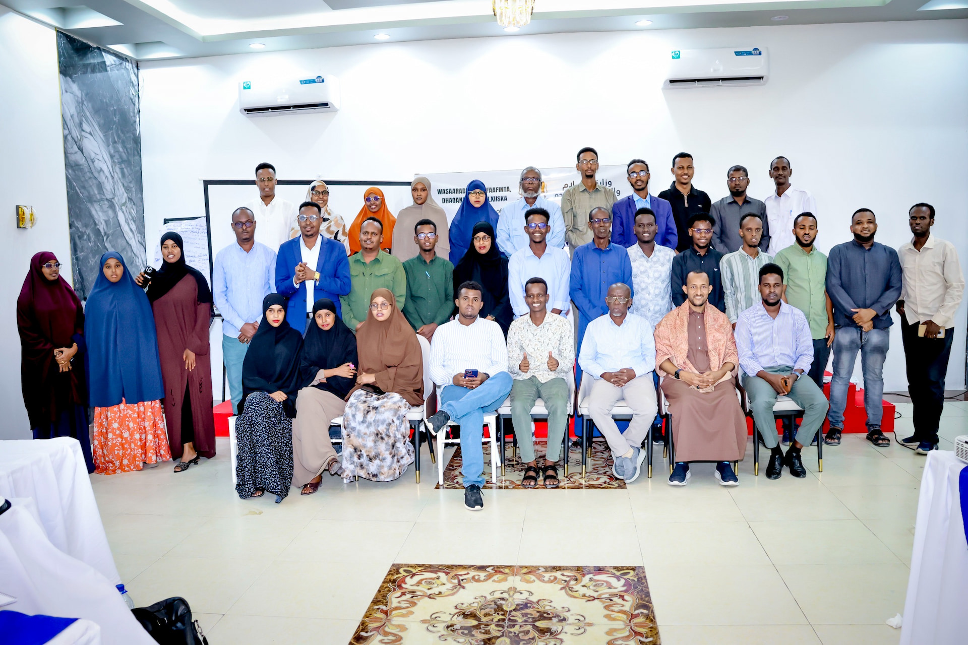 35-Suxufi oo tababar loogu soo gebo-gebeeyay Muqdisho