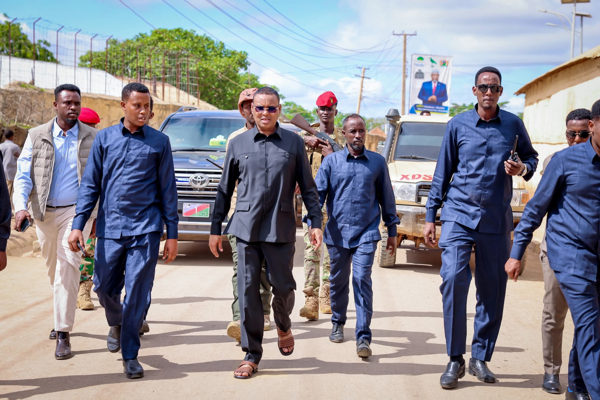 Hoggamiyaha Koonfur Galbeed oo kormeeray goobaha ay ka socoto cod-bixinta  doorashooyinka