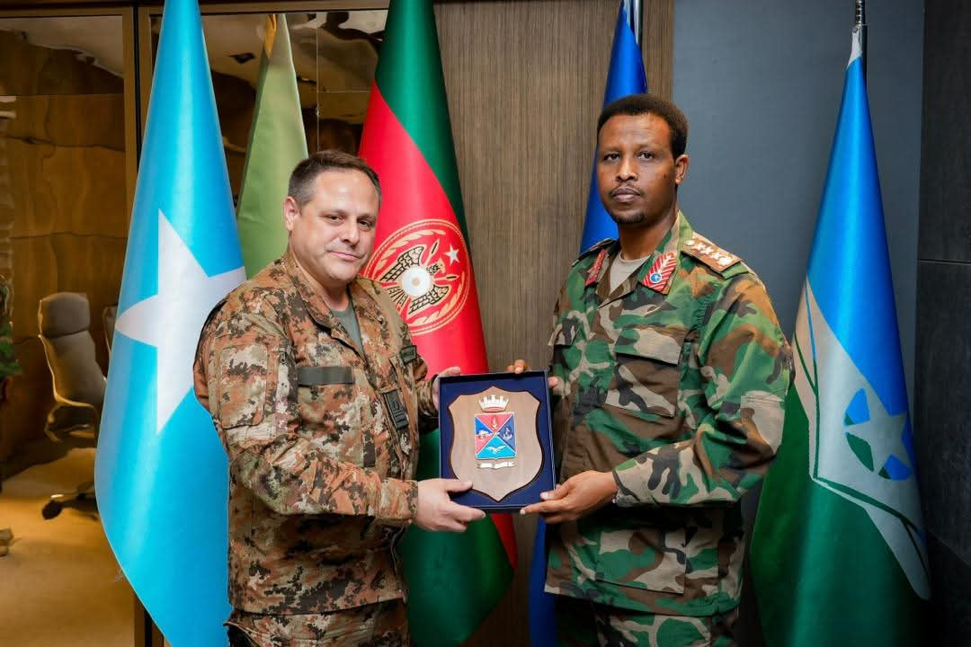 Wafdi ka socda Talyaaniga oo booqday xarunta dhexe ee xoogga dalka