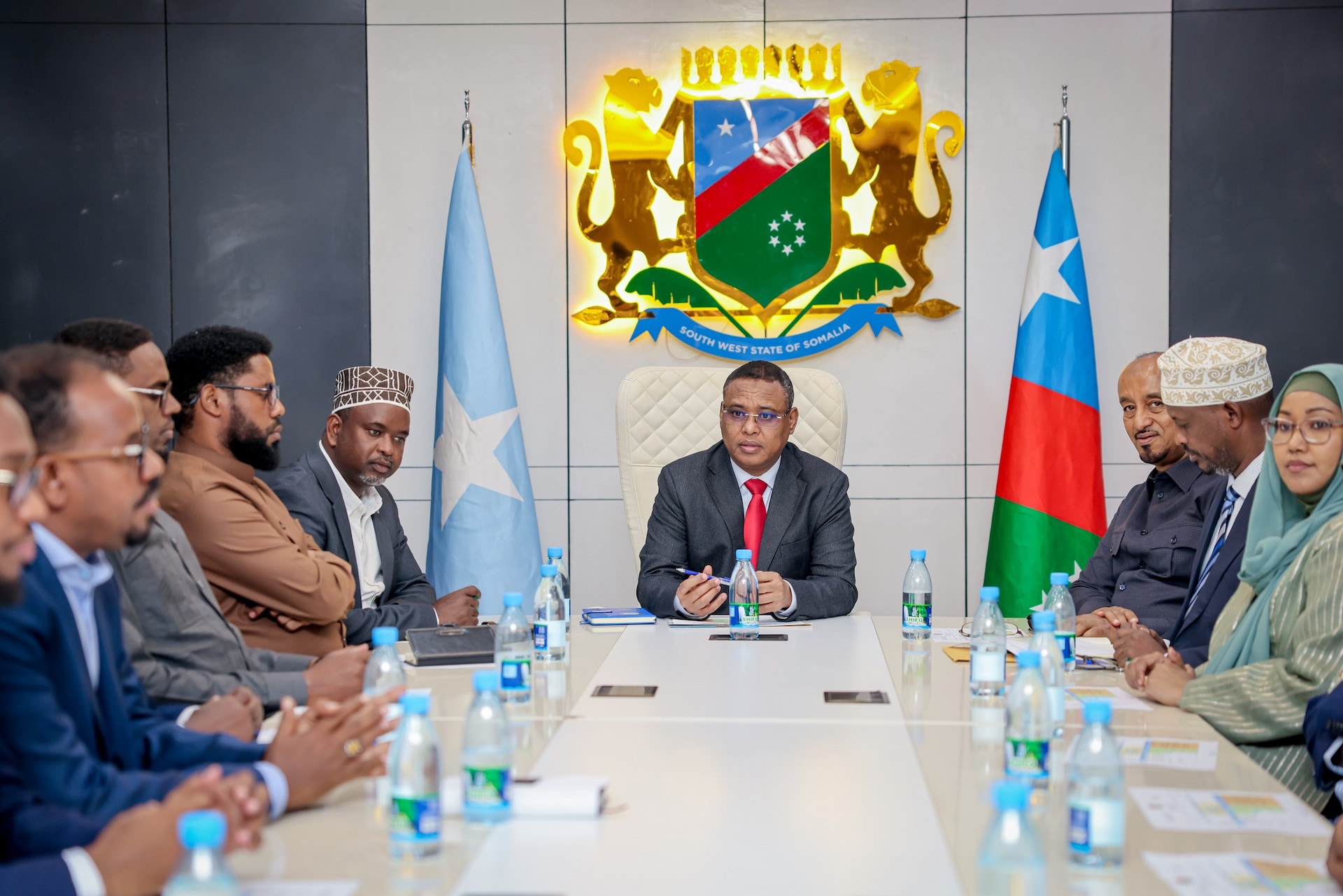 Shirka golaha Wasiirrada Koofur Galbeed oo looga hadlay xaaladda guud ee deegaannada Koofur Galbeed