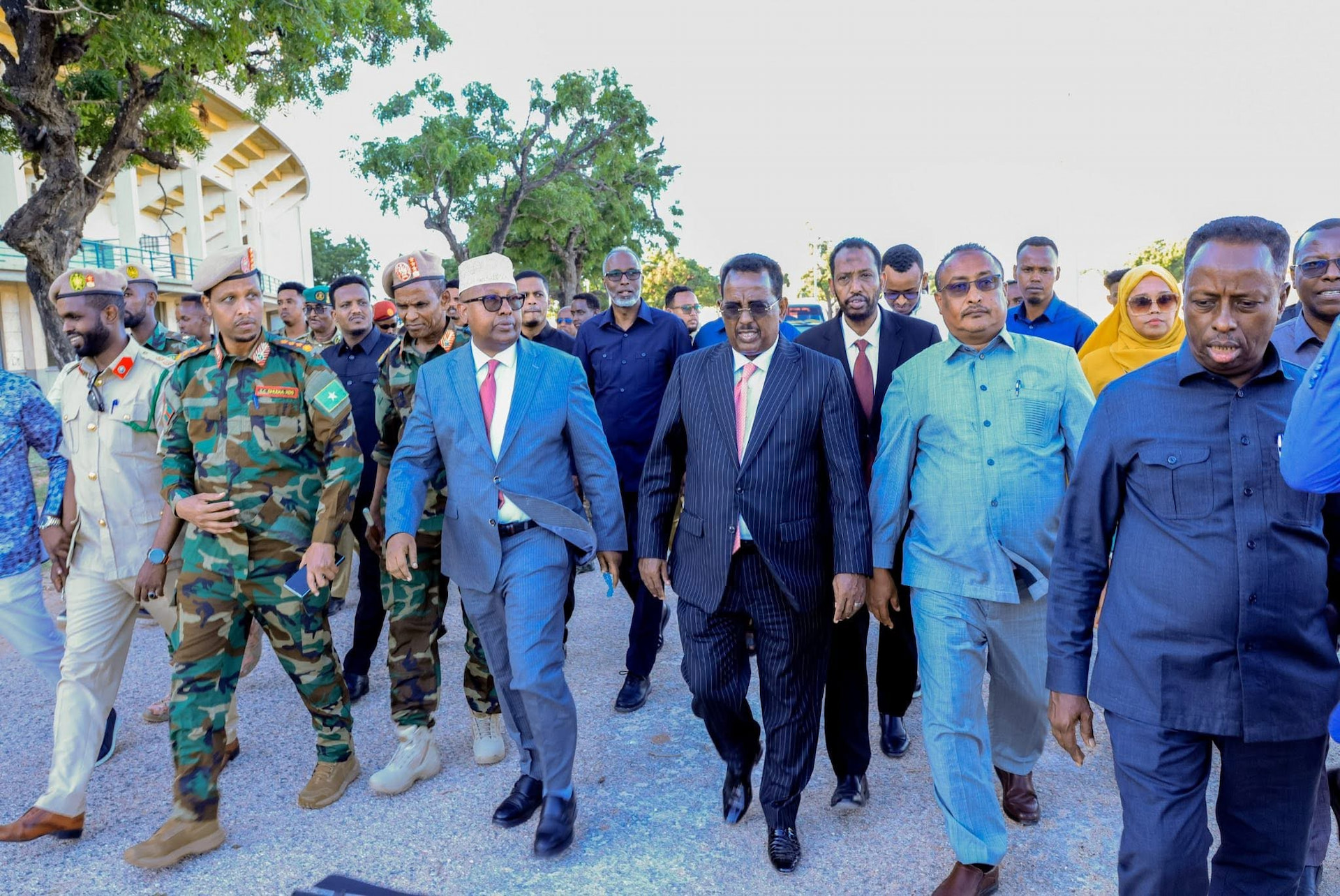 Guddiga Qaran ee qaban-qaabada toddobaadka xorriyadda oo kormeeray goobaha loo asteeyay