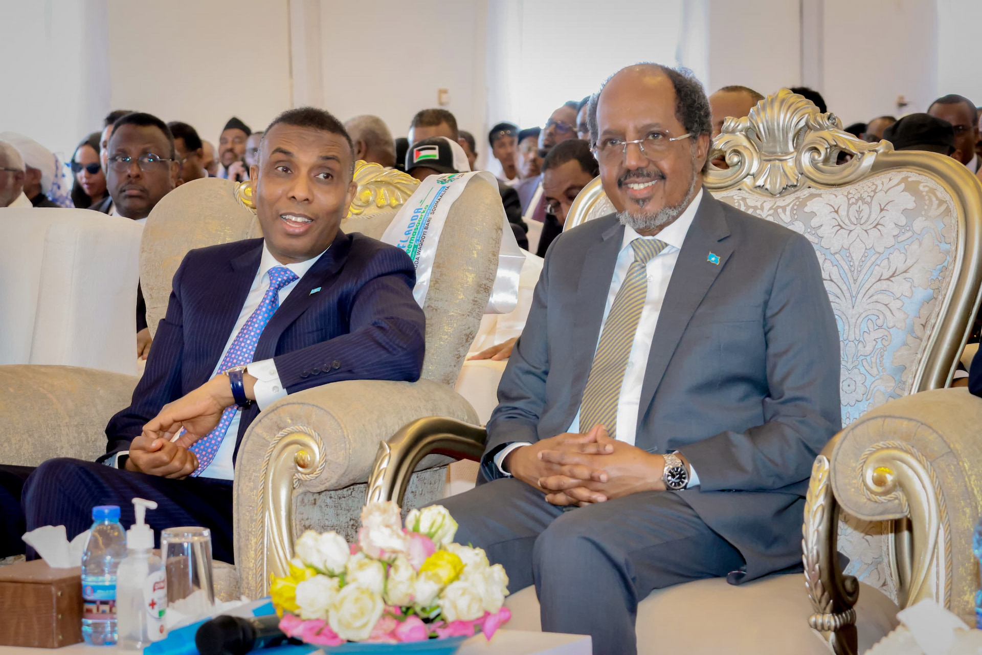 President Hassan Sheikh Mohamud Attends Inauguration of Northeastern State President in Las Anod