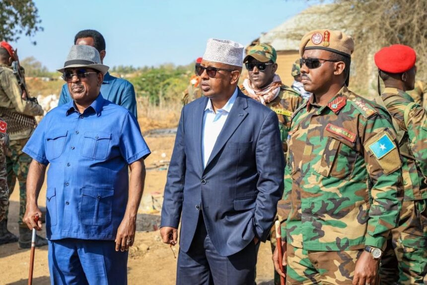 Defence and Interior Ministers Lead Resettlement Effort in Liberated Areas of Lower Shabelle